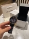 Original Armani rubber-coated steel classic couple watch with imported quartz mo