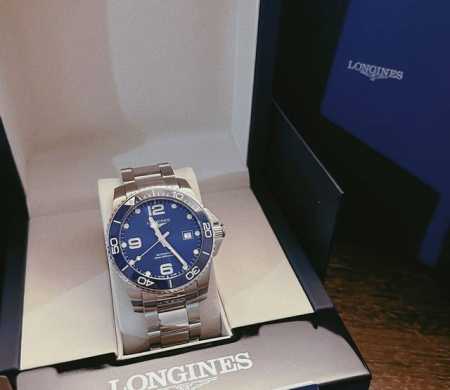 I bought a new watch for the New Year. My wife gave me her first watch. A man i - Click Image to Close