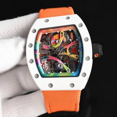 Richard Mille "Art On The Wrist" Rm68-01 Graffiti Tourbillon Upgraded Zirconium