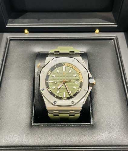 Audemars Piguet Royal Oak 15720St Avocado Green. The Audemars Piguet Royal Oak O