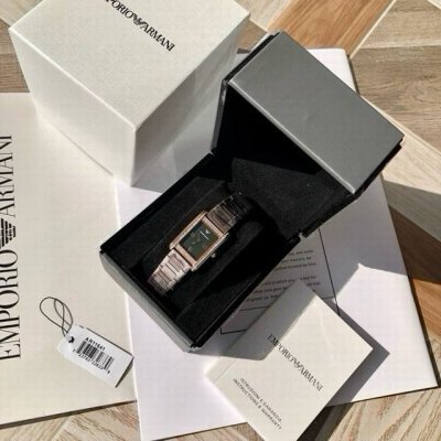 New arrival! Original Armani quartz women's watch, Ar11641, new retro small squ