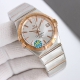 White Shell Gold Shell Diamond 50 Omega Constellation Series 39Mm Ob2 New upgra