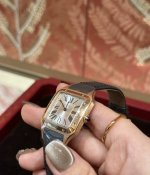 Santos-Dumont Cartier Ultra Thin Dumont Watch, a sophisticated ladies' watch, 31