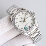 Vs's sincere work, the Omega Seamaster series, has a diameter of 34mm. Every gir