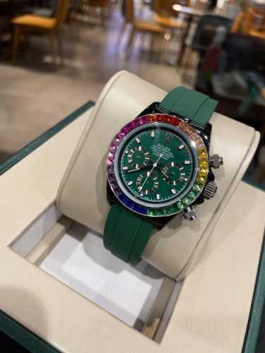 New Rolex Daytona Series 316L Stainless Steel Case Size 43Mm Mineral Coated Glas