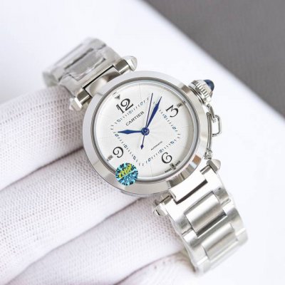 White case, gold case 1240, steel band 50, diamonds 50 Women's Watch Recommenda