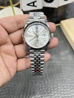 Vs Rolex Datejust Series 41Mm Silver Datejust Dandong Automatic Mechanical
