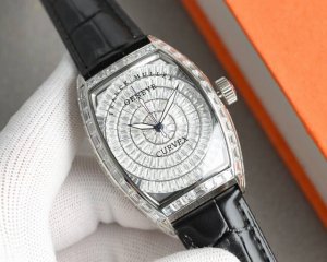 Uniform price: Fm Franck Muller luxury version with full square diamonds new mo