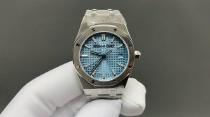Light Diamond B7 Factory Ap Audemars Piguet Royal Oak series 77350 and 77351 ful