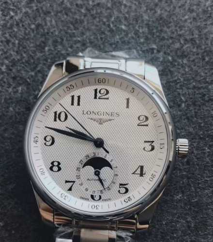 Longines Master Collection Automatic Mechanical Movement Four-Hand Moon Phase Me