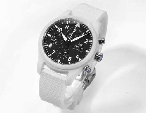 Tw New IWC Pilot's Chronograph, the latest ceramic watch of the year, is here! T