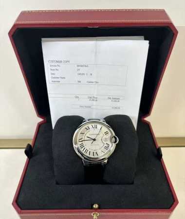 Cartier Blue Balloon series automatic mechanical movement date display calendar - Click Image to Close