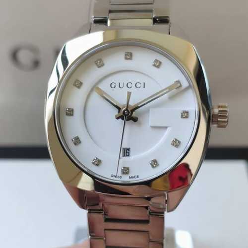 Gucci Gg2570 stainless steel watch, sapphire glass, original movement, 316L stai