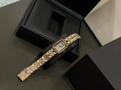 Counter Full Set Packaging Xiao Chanel Lambskin Second-Hand Watch Is Here. Littl