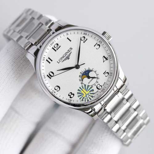The classic Longines Master 6-digit star is now available. It has a 6-digit cale