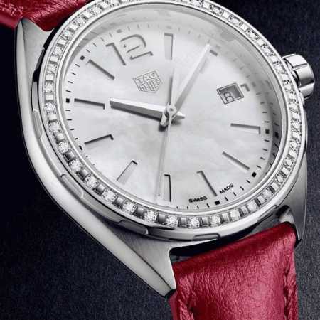 Customizable verification code available. New TAG Heuer women's watch, perfect f - Click Image to Close