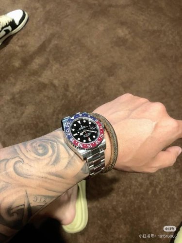 Top Version Rolex Greenwich Pepsi Cola Bezel, Red And Blue, All Black Bezel, Thr