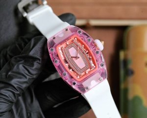 Richard Mille's latest offering, the Ladies RM07-02 Pink Lady Sapphire, combines