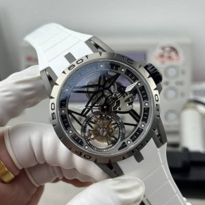 New - Roger Dubuis Titanium Tourbillon! Model Rddbex0549 watch, 45mm diameter, 1