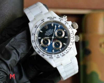 Rolex Daytona series ceramic case size 43mm sapphire glass Japanese multi-functi