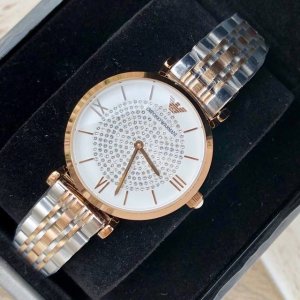 Armani quartz women's watch, Ar1926, original imported movement, starry inner ri