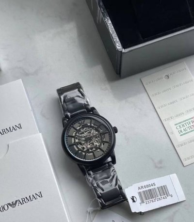 Armani Men's Watch Model: Ar60045 Case: Stainless Steel Crystal: Mineral Glass