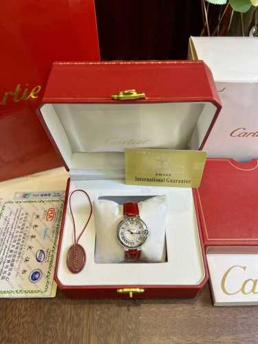 Cartier Ballon Bleu numeral watch, genuine high-end V8 version. Taiwan factory p