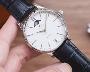White, gold, and steel straps. 20 Men's Favorite Three-Hand Watch. Latest: IWC's