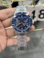 Tw Longines Pioneer five-hand series 42mm blue dial equipped with Shanghai 7750