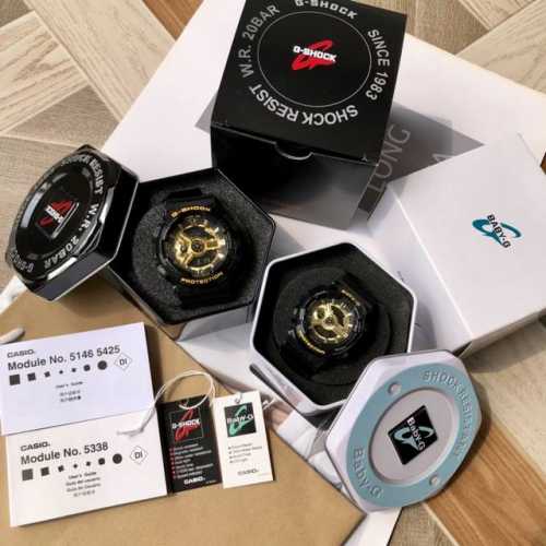 Casio couple style is beautiful, Casio couple style! Men's outer diameter size 5