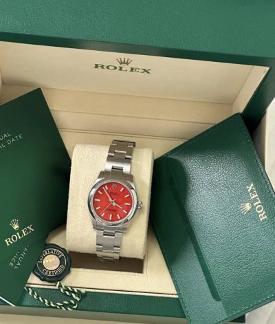 Rolex Oyster Perpetual Automatic Mechanical Waterproof Women's Watch, 31mm, Char