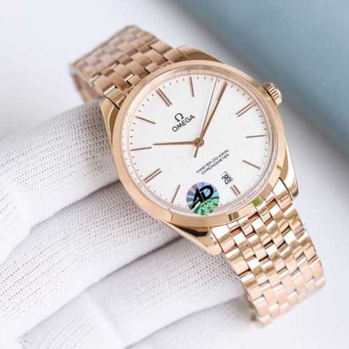 White-Gold All-Gold launches the Omega De Ville Classic Grand Three-Hand Manual