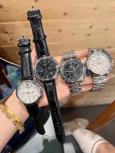 Longines. Men's business casual chronograph watch. Imported quartz chronograph w