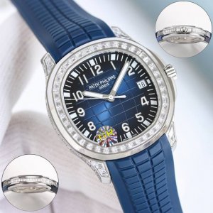 Patek Philippe 5167 300G white gold large T square diamond watch, full T square