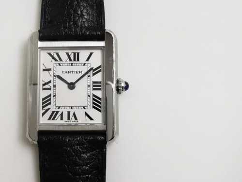 Small size upgraded V2 version of the top-notch Cartier Tank series, available