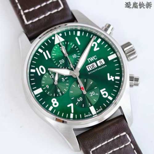 Tws: Transparent quick-release strap + 150 IWC Pilot's Watch, new IW388108 Pilot