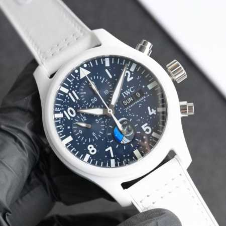 A fully upgraded Iwc latest ceramic watch The Iwc Pilot's Chronograph watch is h - Click Image to Close