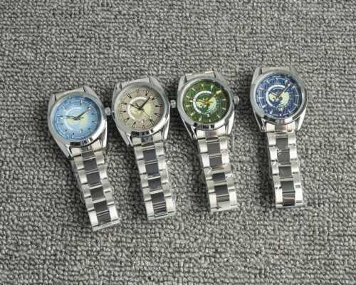 Omega Seamaster Series! Quartz skeleton caseback! A favorite watch for men, with