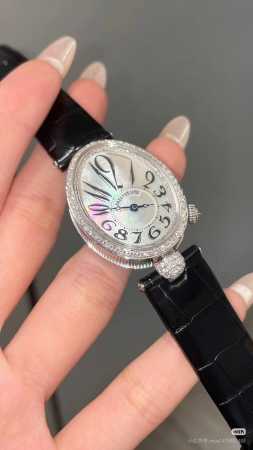 Breguet Reine De Naples high-quality Swiss quartz women's watch. The design is i - Click Image to Close