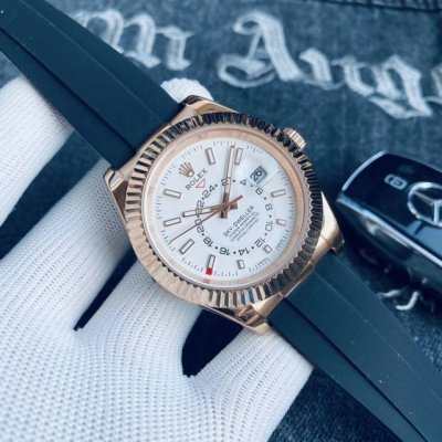 White Case Gold 20 Steel Band 20 True Eye 80 Brand: Rolex Sky-Dweller Series: Sk