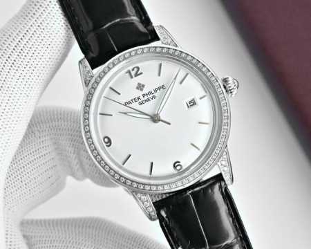 White-Gold 2025 Patek Philippe, Hot New Model, Patek Philippe New Caliper Watch - Click Image to Close