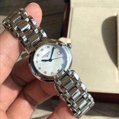 Elegance Is The Gift Of Time. Longines Heart Moon Series Genuine Diamond Origina
