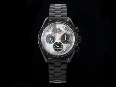 rm Launched The New Omega Black Venom Pvd Speedmaster Planet Limited Edition