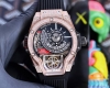 Hengbao Hublot Mp series 909.Nx. .Rx.1704 Polished metal case Artificially inlai