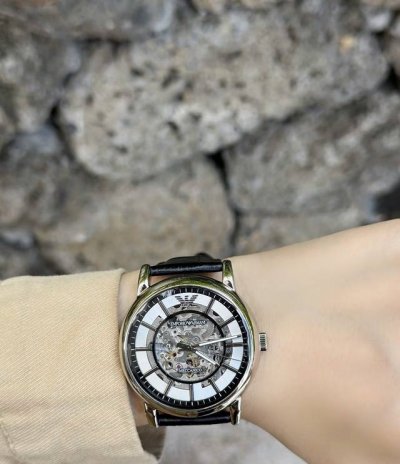 Armani mechanical original quality Super good details and workmanship Three-code