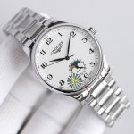 The classic Longines Master 6-digit star is now available. It has a 6-digit cale