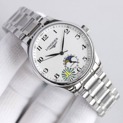 The classic Longines Master 6-digit star is now available. It has a 6-digit cale
