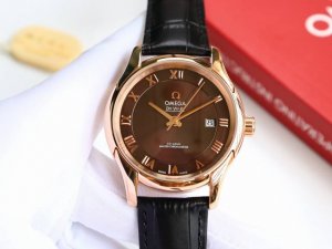 Gold+20Omega-Omega De Ville series men's mechanical watchFully automatic mechani