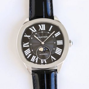 Cartier Drive De Cartier series Af9 watch. With an elegant and solemn pillow-sha