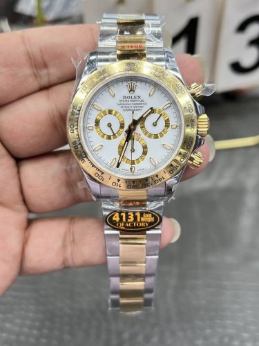 Rolex Daytona series 40mm two-tone Daytona equipped with Shanghai 7750 fully aut